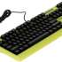 Клавиатура A4TECH Bloody B810RC Punk,  USB, желтый + черный [b810rc ( punk yellow )]